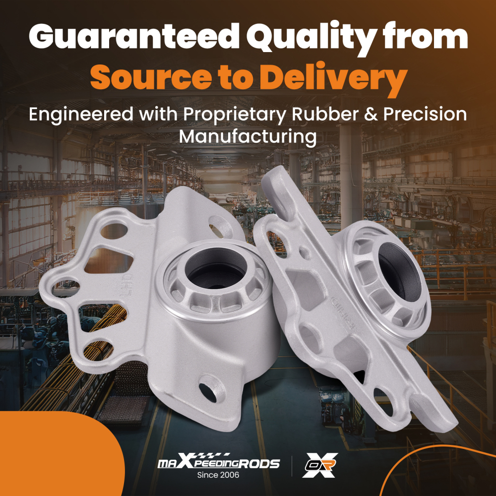 2x soportes traseros superiores compatible para Alfa Romeo Mito 2008-2018 compatible para Fiat Grande Punto