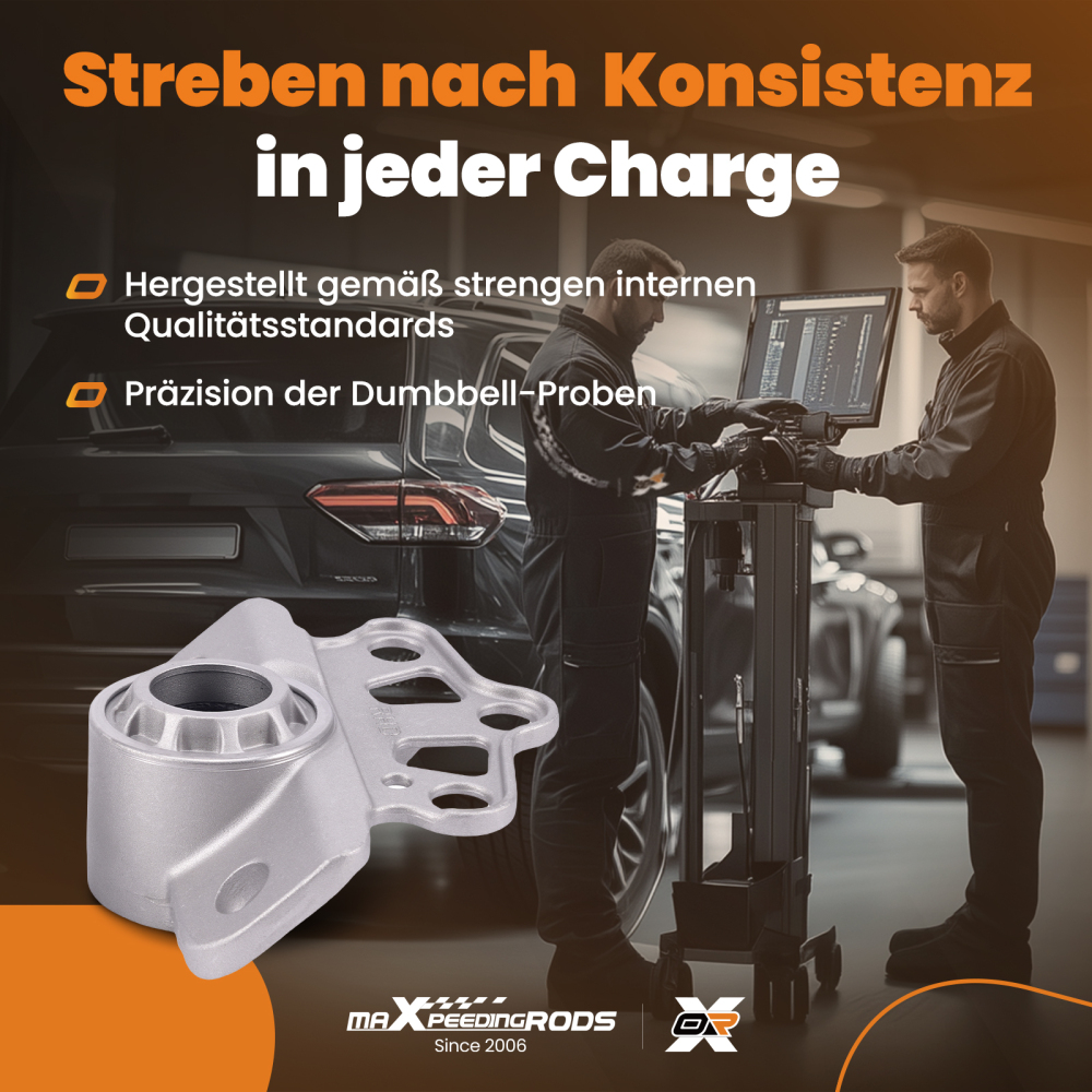 2x soportes traseros superiores compatible para Alfa Romeo Mito 2008-2018 compatible para Fiat Grande Punto