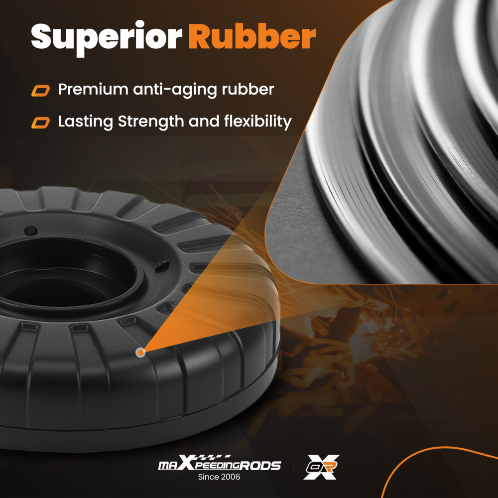 2x Cojinete De Cúpula Delantero compatible para Chevrolet Aveo Spark compatible para Opel Karl 2011-2025