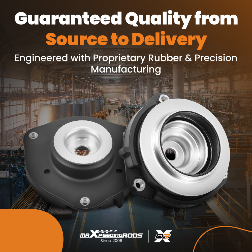 2x Cuscinetto Ammortizzatore Anteriore compatibile per Audi A3 compatibile per VW Golf 5 6 compatibile per Seat Leon compatibile per Skoda