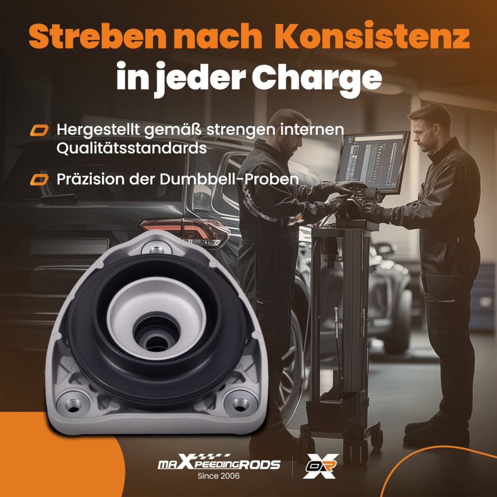 2x Cojinete Amortiguador Delantero compatible para Mercedes-Benz A/B/CLA/GLA 2011-2019