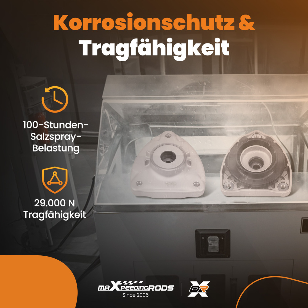 2x Cojinete Amortiguador Delantero compatible para Mercedes-Benz A/B/CLA/GLA 2011-2019