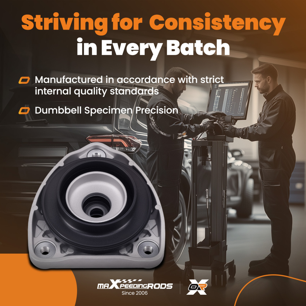 2x Cuscinetto Ammortizzatore Anteriore compatibile per MERCEDES-BENZ A B CLA GLA 802672