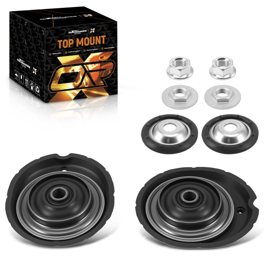 2x Cojinete Cúpula Delantero compatible para Citroen C3 C4 Cactus DS3 compatible para Peugeot 208 301