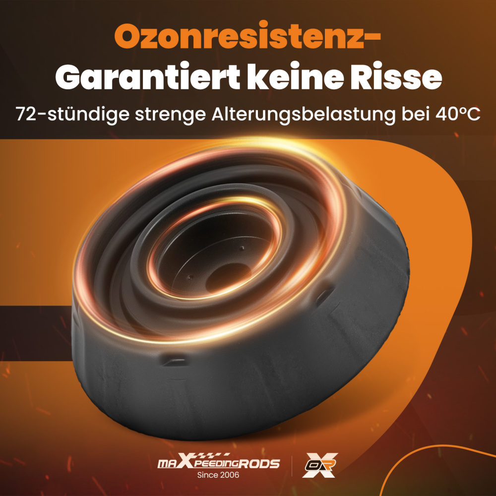 2x Cojinete de domo delantero compatible para Hyundai ix20 2010-2019 compatible para KIA Picanto 5461107000