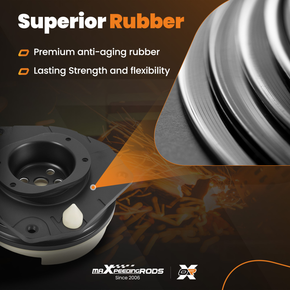 2x Ammortizzatore Supporto Superiore compatibile per Renault Scenic 2003-2009 7701208891