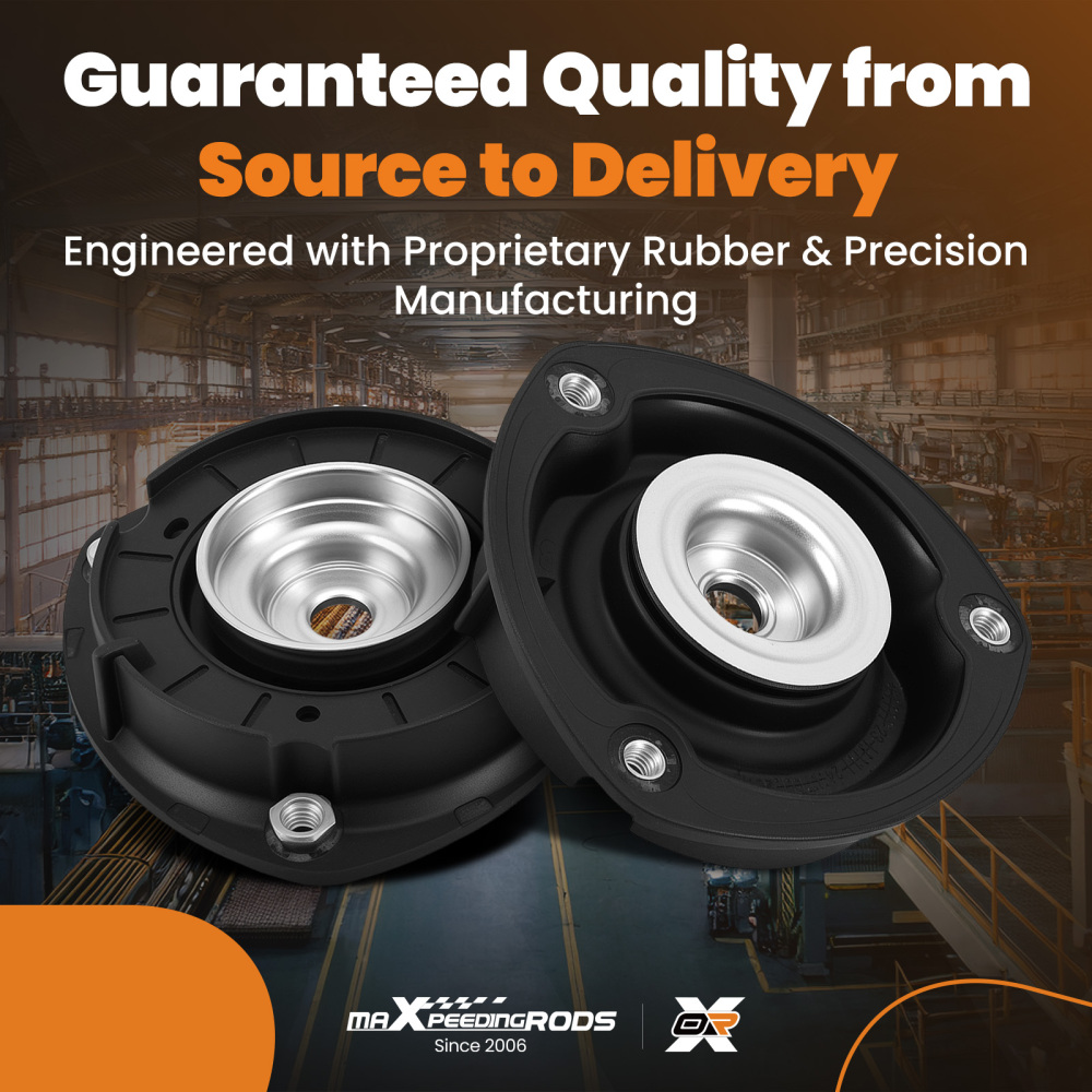 2x Cojinete Amortiguador Delantero compatible para Audi A3 compatible para Seat Leon 2012-2020 WHT005437