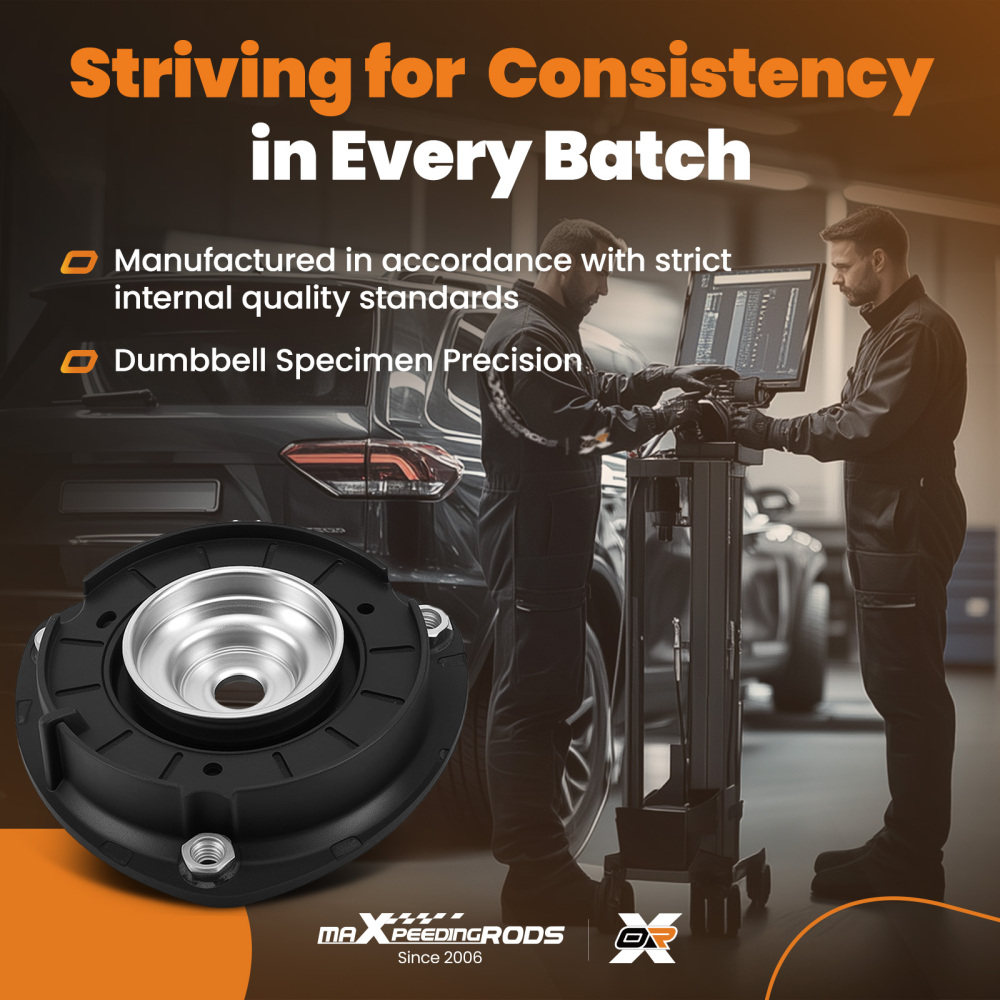 2x Cojinete Amortiguador Delantero compatible para Audi A3 compatible para Seat Leon 2012-2020 WHT005437