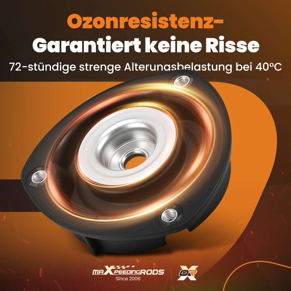 2x Cojinete Amortiguador Delantero compatible para Audi A3 compatible para Seat Leon 2012-2020 WHT005437