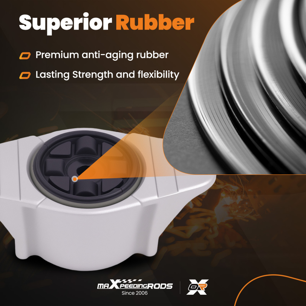 2x Cojinete De Soporte De Suspensión compatible para Ford C-Max DM2 Focus II compatible para Mazda 3 BK