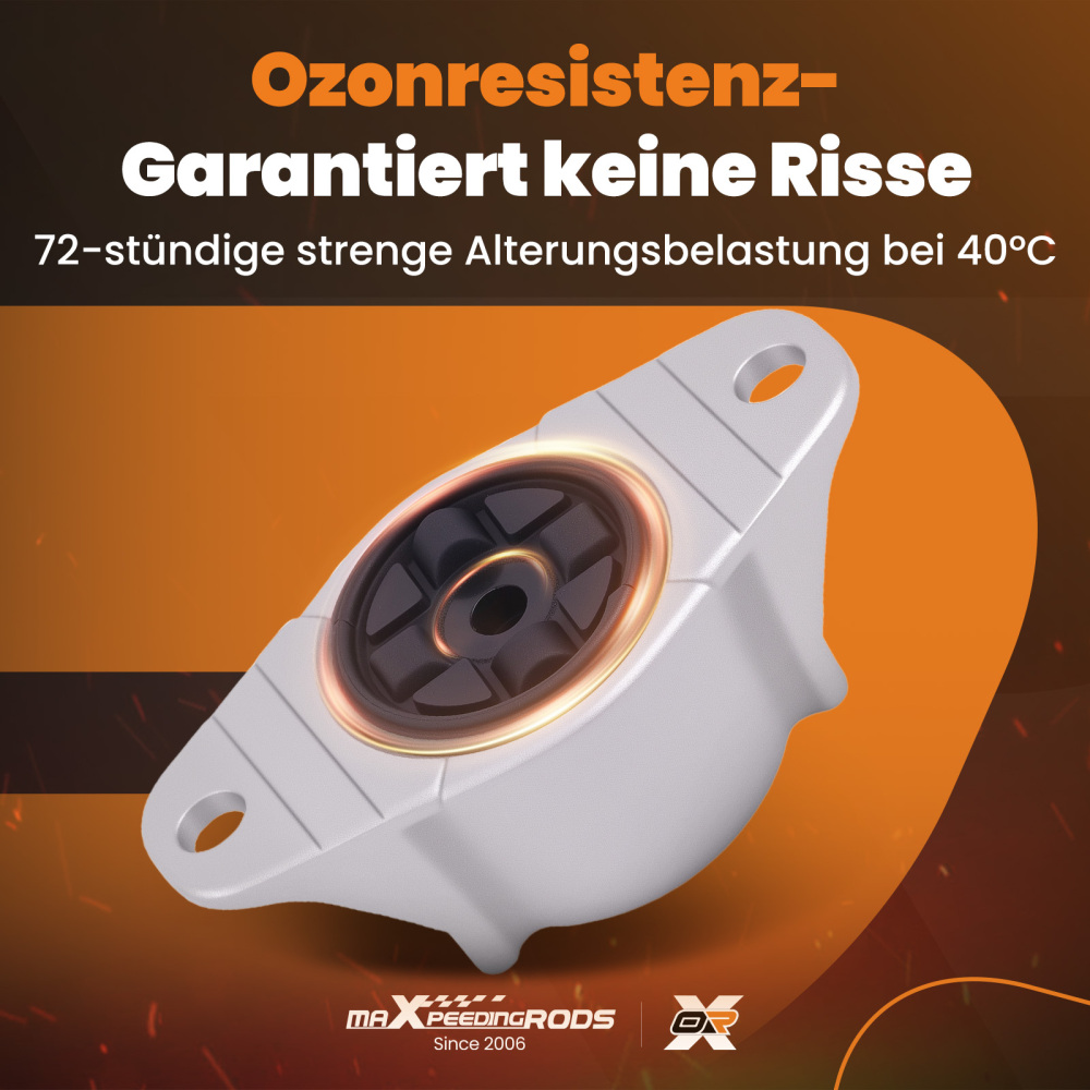 2x Cojinete De Soporte De Suspensión compatible para Ford C-Max DM2 Focus II compatible para Mazda 3 BK