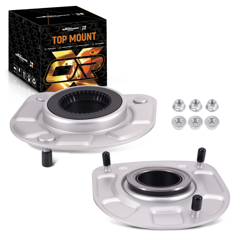 2x Cojinete Amortiguador Delantero compatible para Volvo S60/V70 2000-2010 30714968 8634457