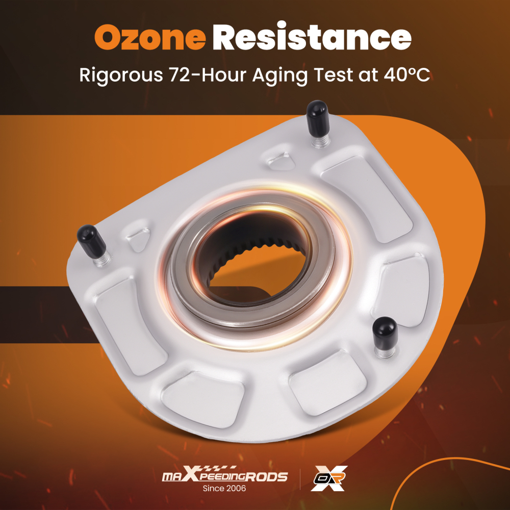 2x Cojinete Amortiguador Delantero compatible para Volvo S60/V70 2000-2010 30714968 8634457