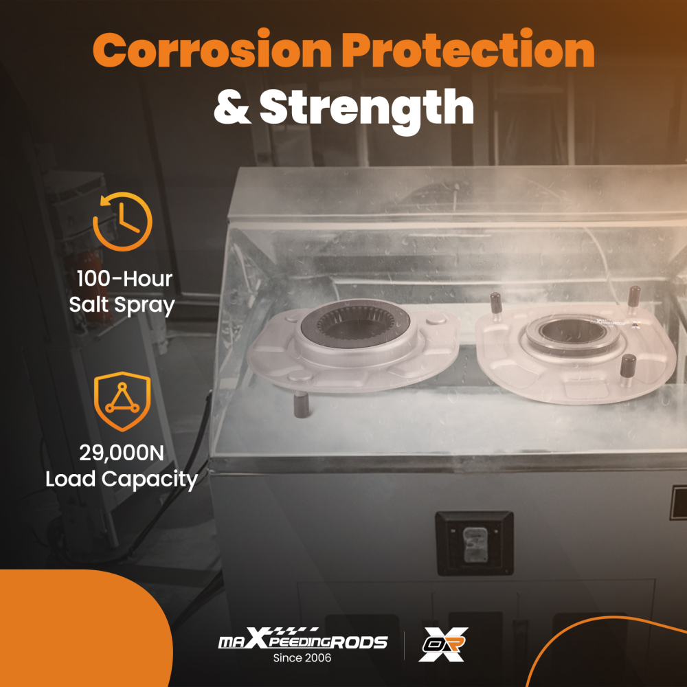 2x Cojinete Amortiguador Delantero compatible para Volvo S60/V70 2000-2010 30714968 8634457