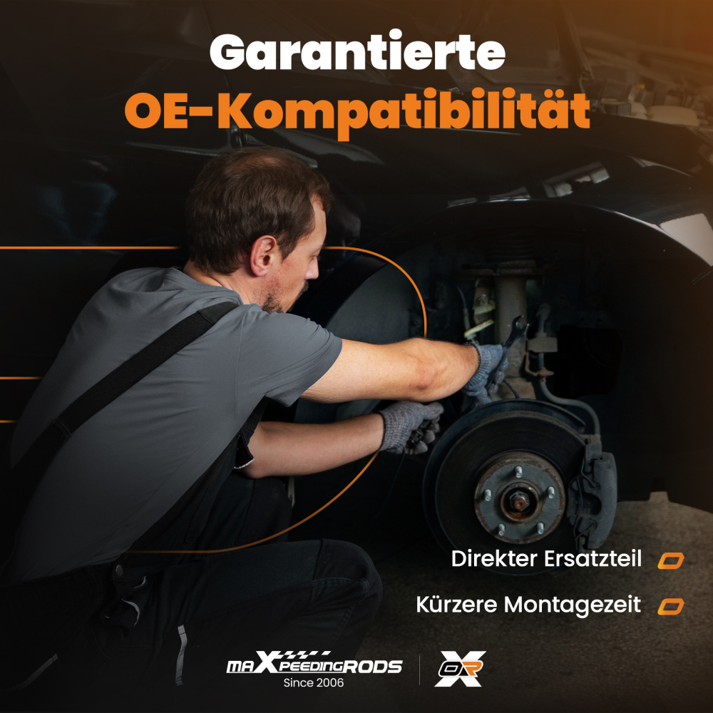 2x Cojinete Amortiguador Delantero compatible para Volvo S60/V70 2000-2010 30714968 8634457