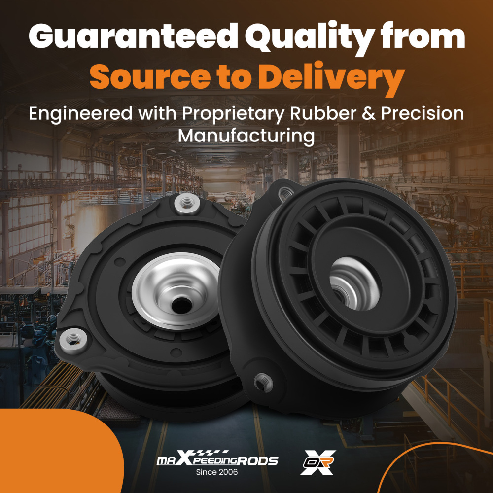 2x Cojinete Amortiguador compatible para FIAT 500X/Compatible para JEEP COMPASS 52017224 52042666