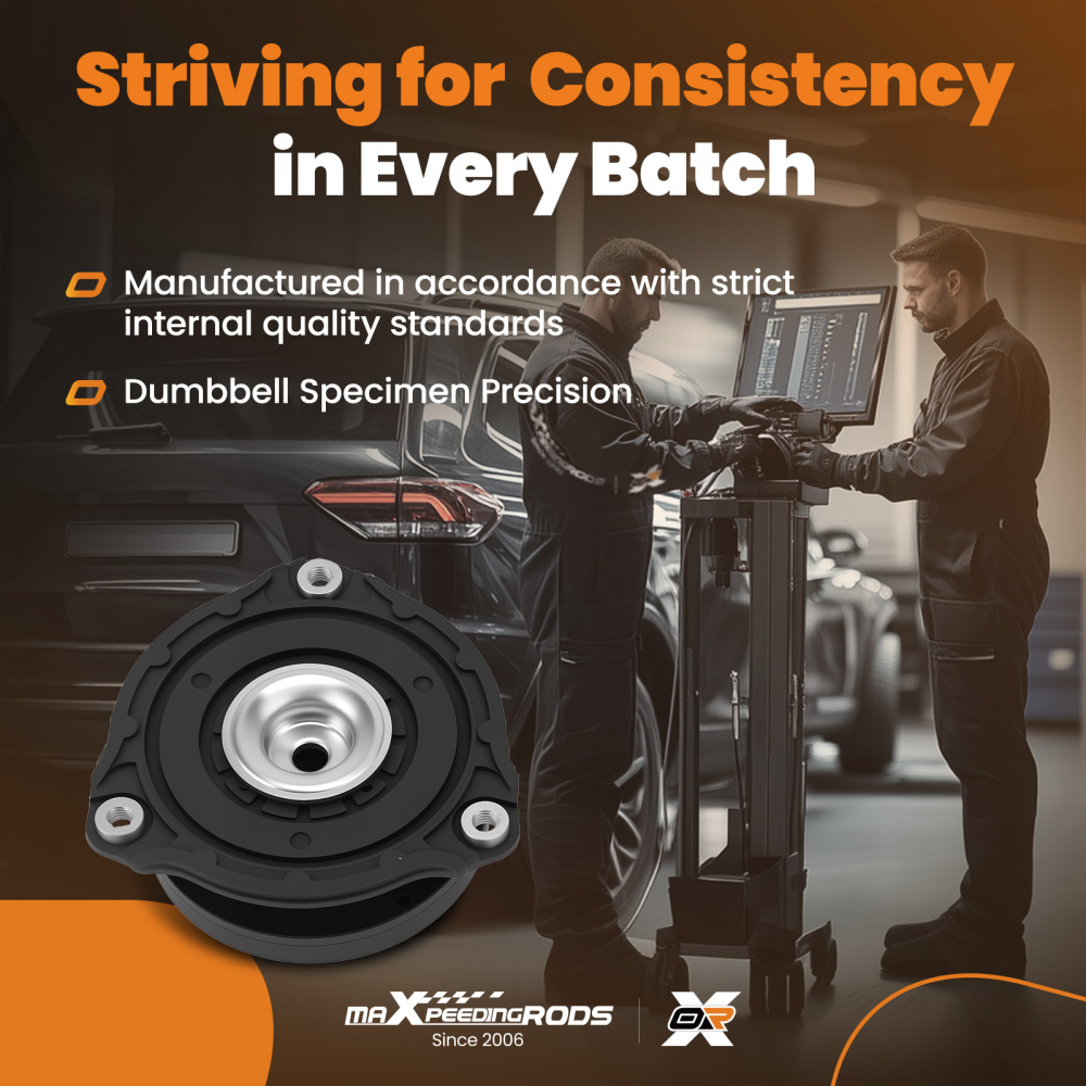 2x Cojinete Amortiguador compatible para FIAT 500X/Compatible para JEEP COMPASS 52017224 52042666