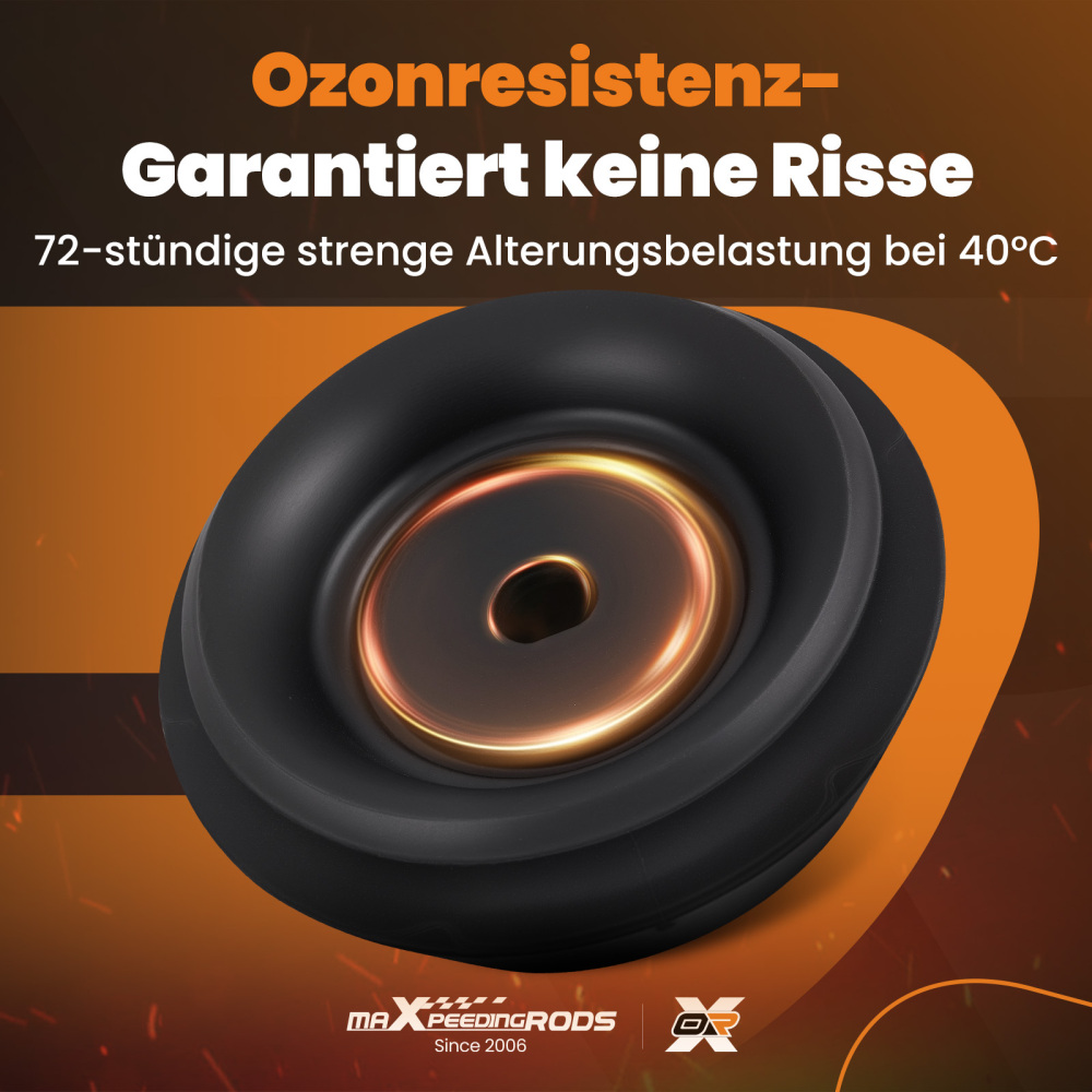 2x Amortiguador Montaje Superior compatible para KIA Rio Venga 2010-2019 54611-1J000