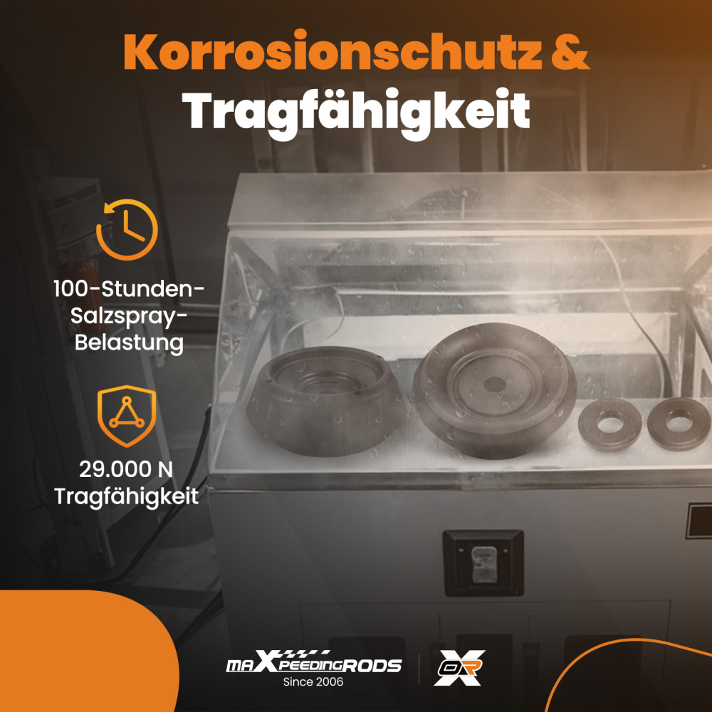 2x Amortiguador Montaje Superior compatible para KIA Rio Venga 2010-2019 54611-1J000