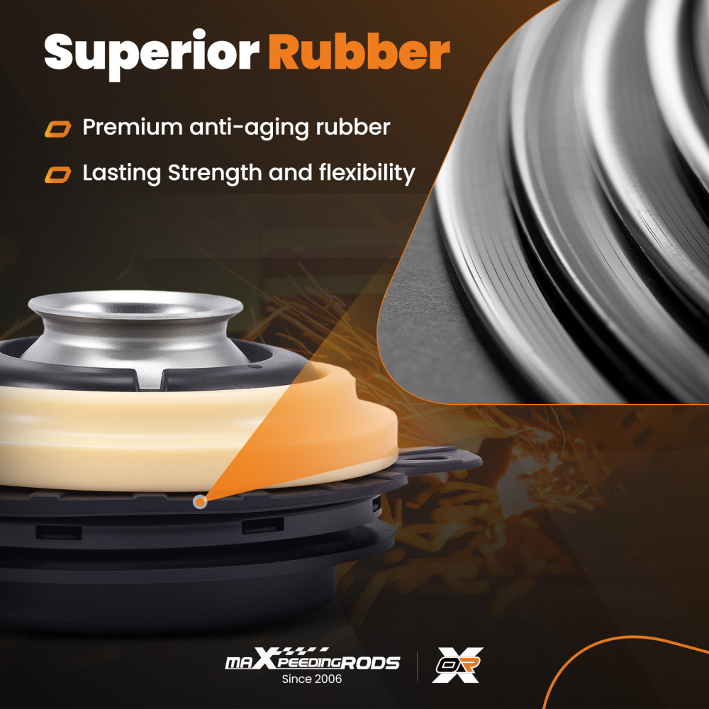 2x Cuscinetto Ammortizzatore Anteriore compatibile per Alfa Romeo Giulietta 2010-2020