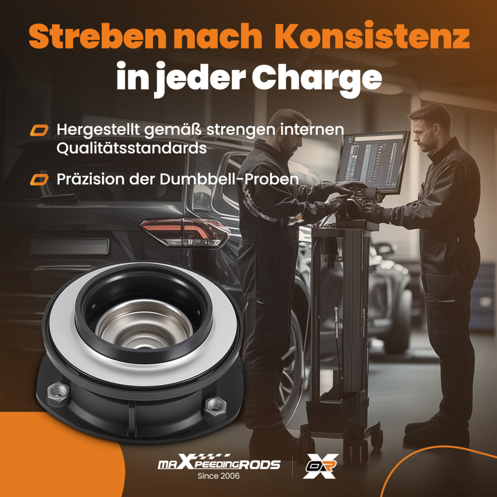 2x Cojinete Amortiguador Delantero compatible para Seat Leon Altea Toledo 2005-2015 398201