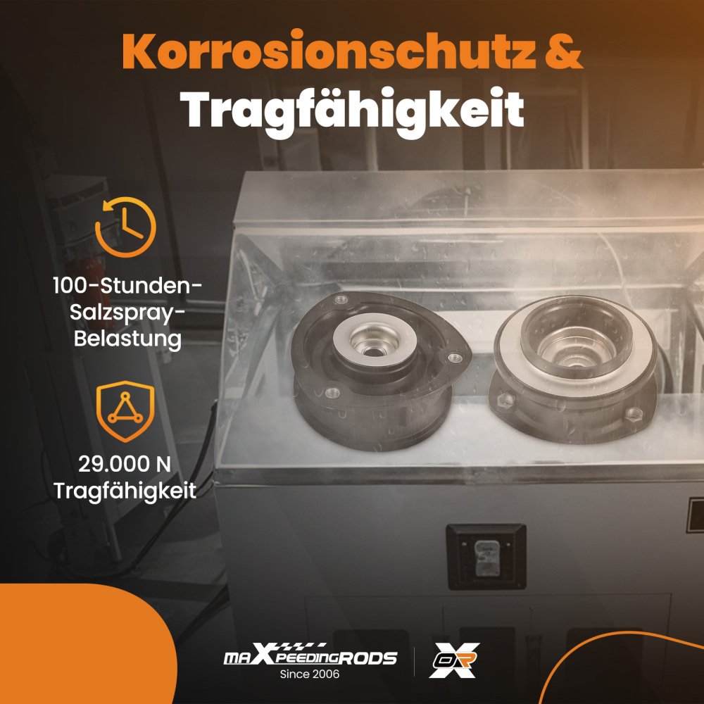 2x Cojinete Amortiguador Delantero compatible para Seat Leon Altea Toledo 2005-2015 398201