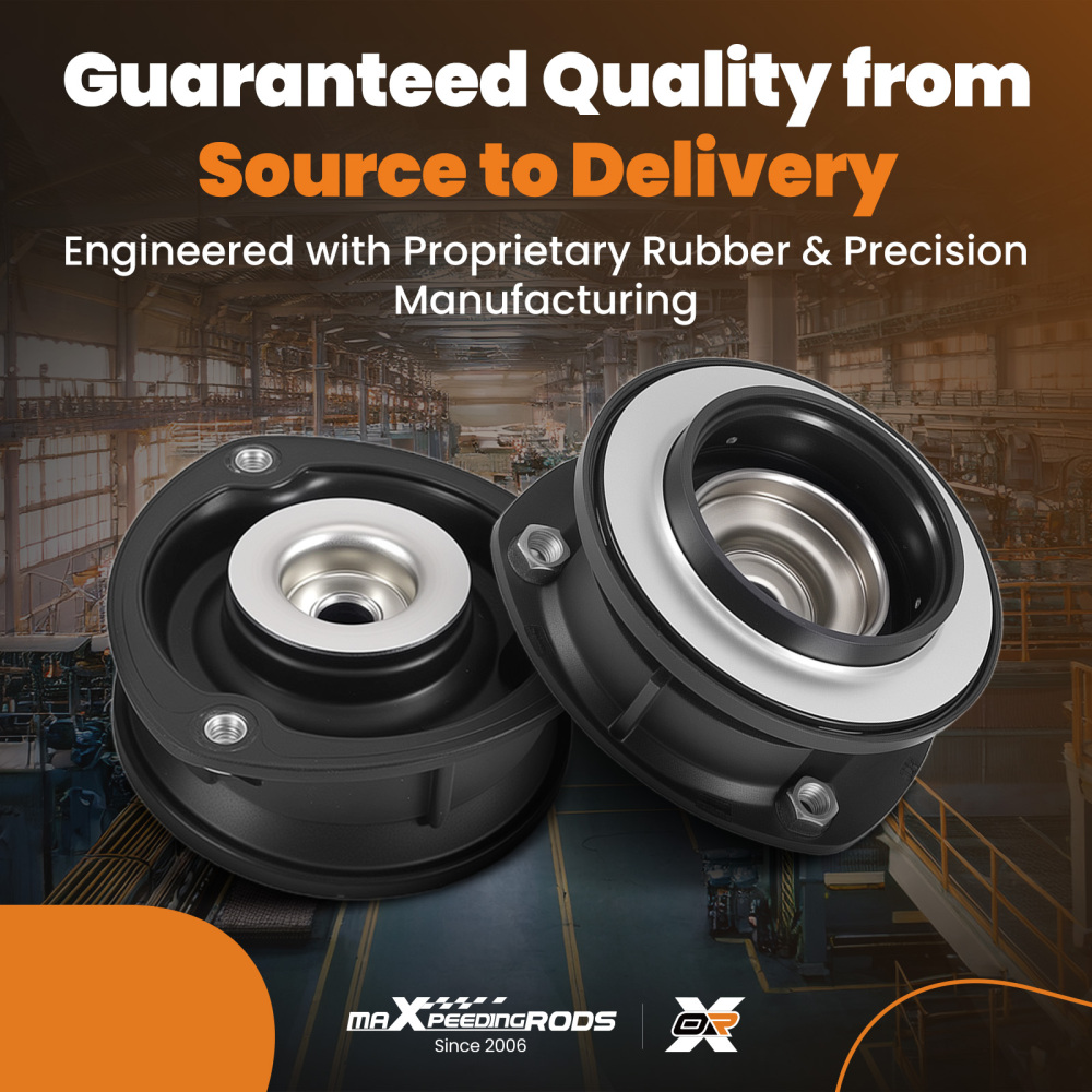 2x Support dAmortisseur Avant compatible pour Audi A3 Q3 TT 2006-2018 N91021601 398201