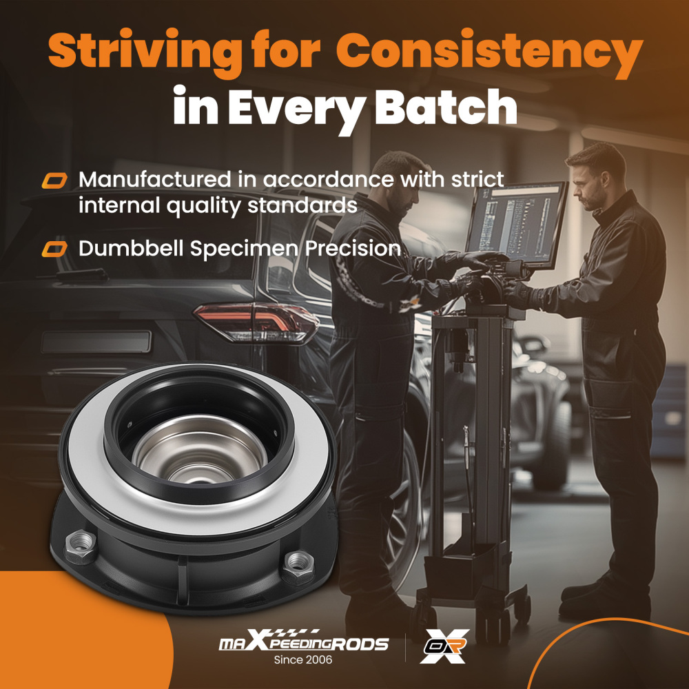 2x Support dAmortisseur Avant compatible pour Audi A3 Q3 TT 2006-2018 N91021601 398201