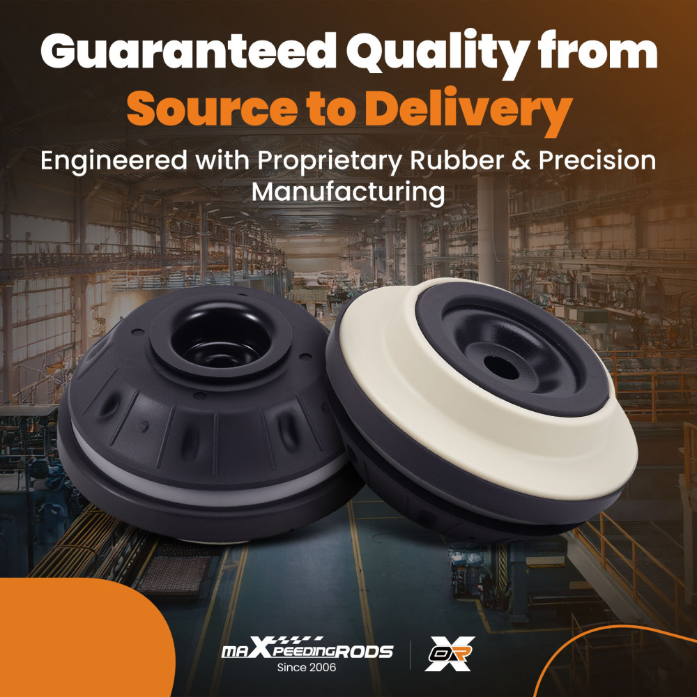 2x Casquillo Amortiguador Delantero compatible para LANCIA Ypsilon 2011-2021 51813225