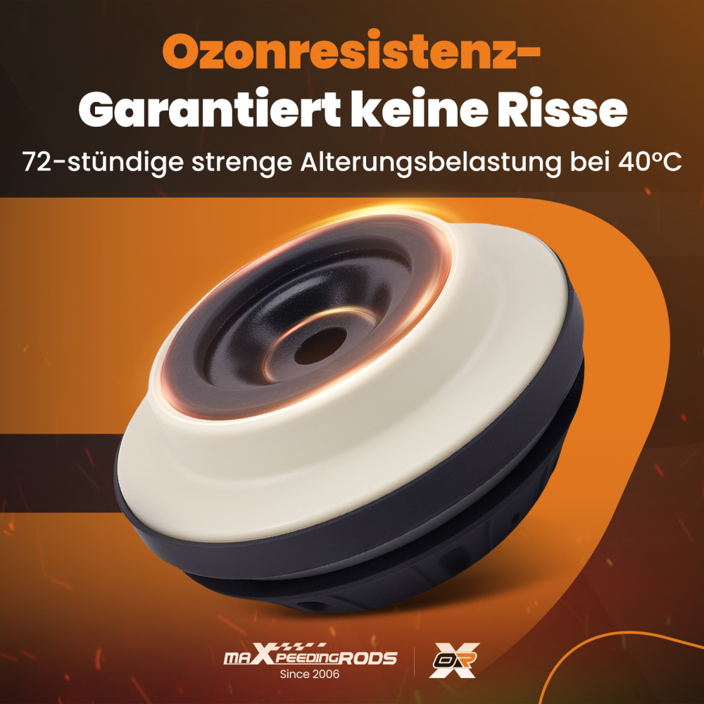 2x Casquillo Amortiguador Delantero compatible para LANCIA Ypsilon 2011-2021 51813225