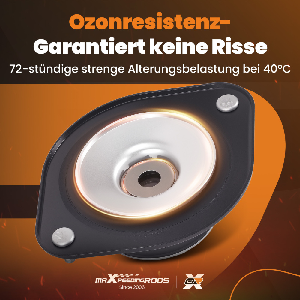 2x Cojinete Amortiguador compatible para VW GOLF/JETTA 1974-1993 171412329A 175412329A