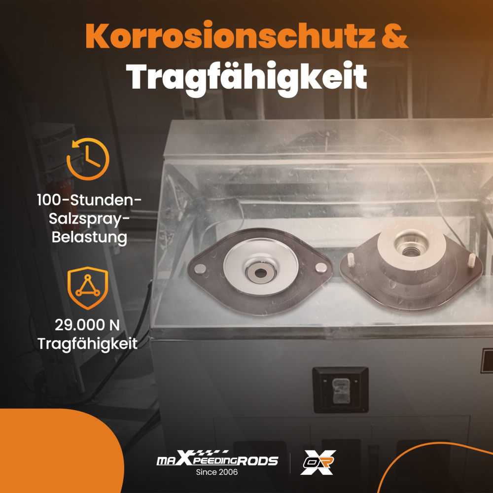 2x Cojinete Amortiguador compatible para VW GOLF/JETTA 1974-1993 171412329A 175412329A