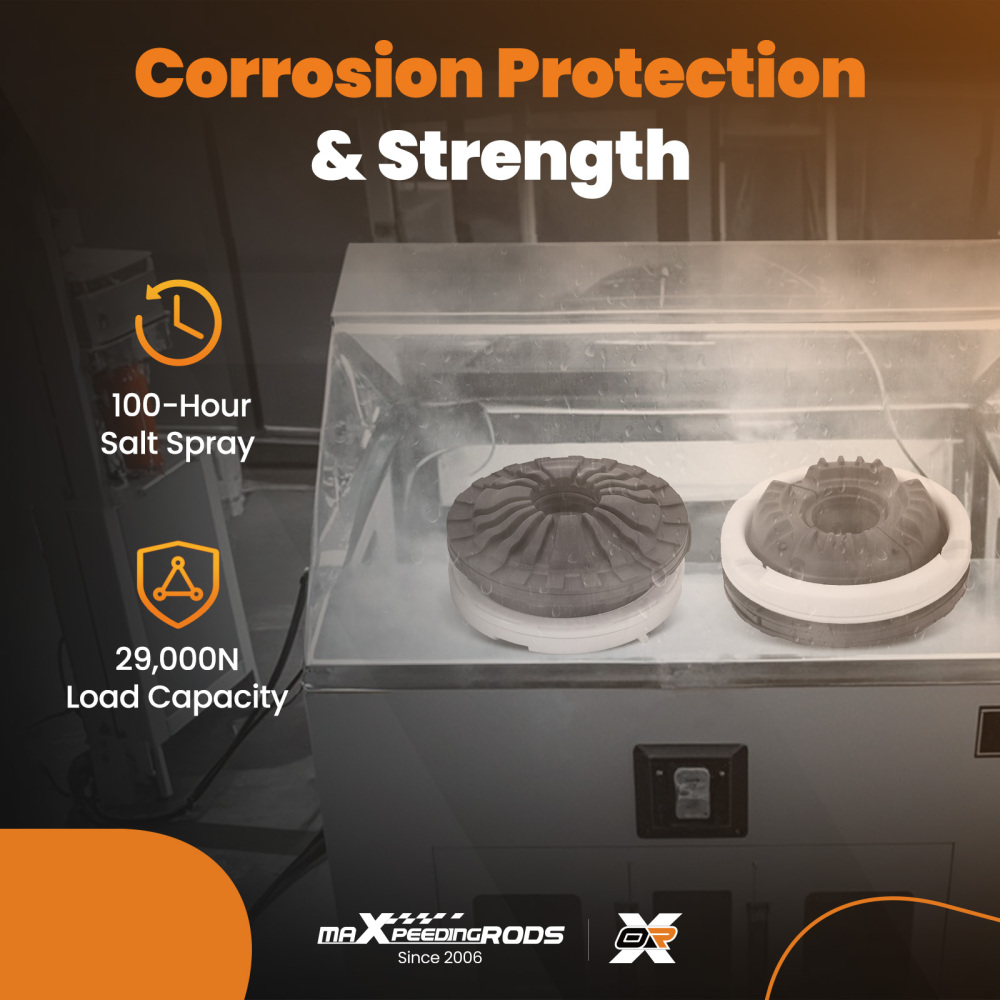 2x Cojinete de suspensión Cojinete de cúpula compatible para AUDI A4 (B8) A5 (8T) Q5 (8R)