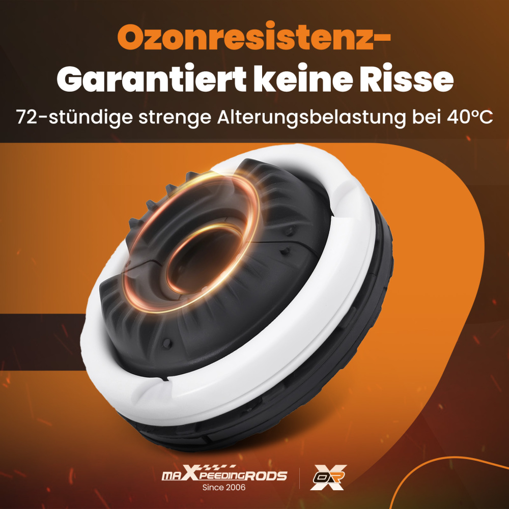 2x Cojinete de suspensión Cojinete de cúpula compatible para AUDI A4 (B8) A5 (8T) Q5 (8R)