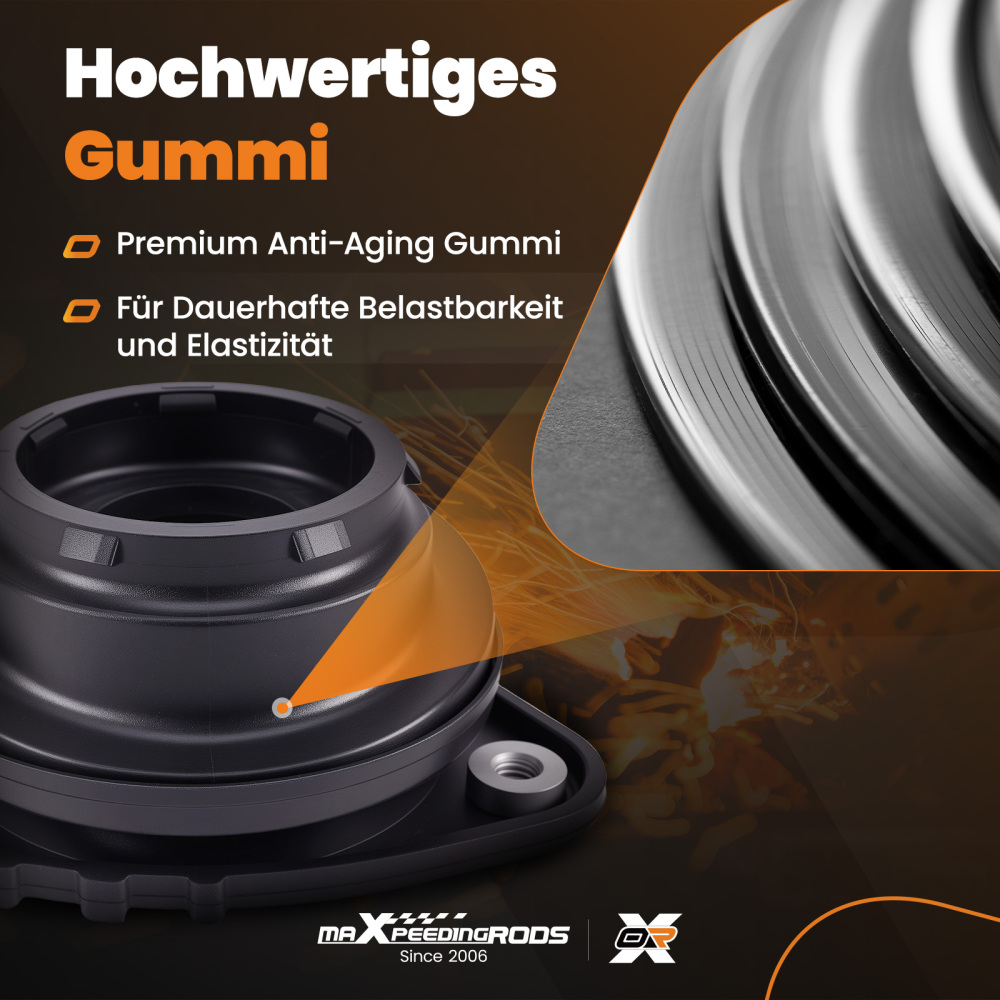 Cojinete De Cúpula Delantero compatible para Ford C-max Focus Kuga compatible para Mazda 3 5 compatible para Volvo C30 C70