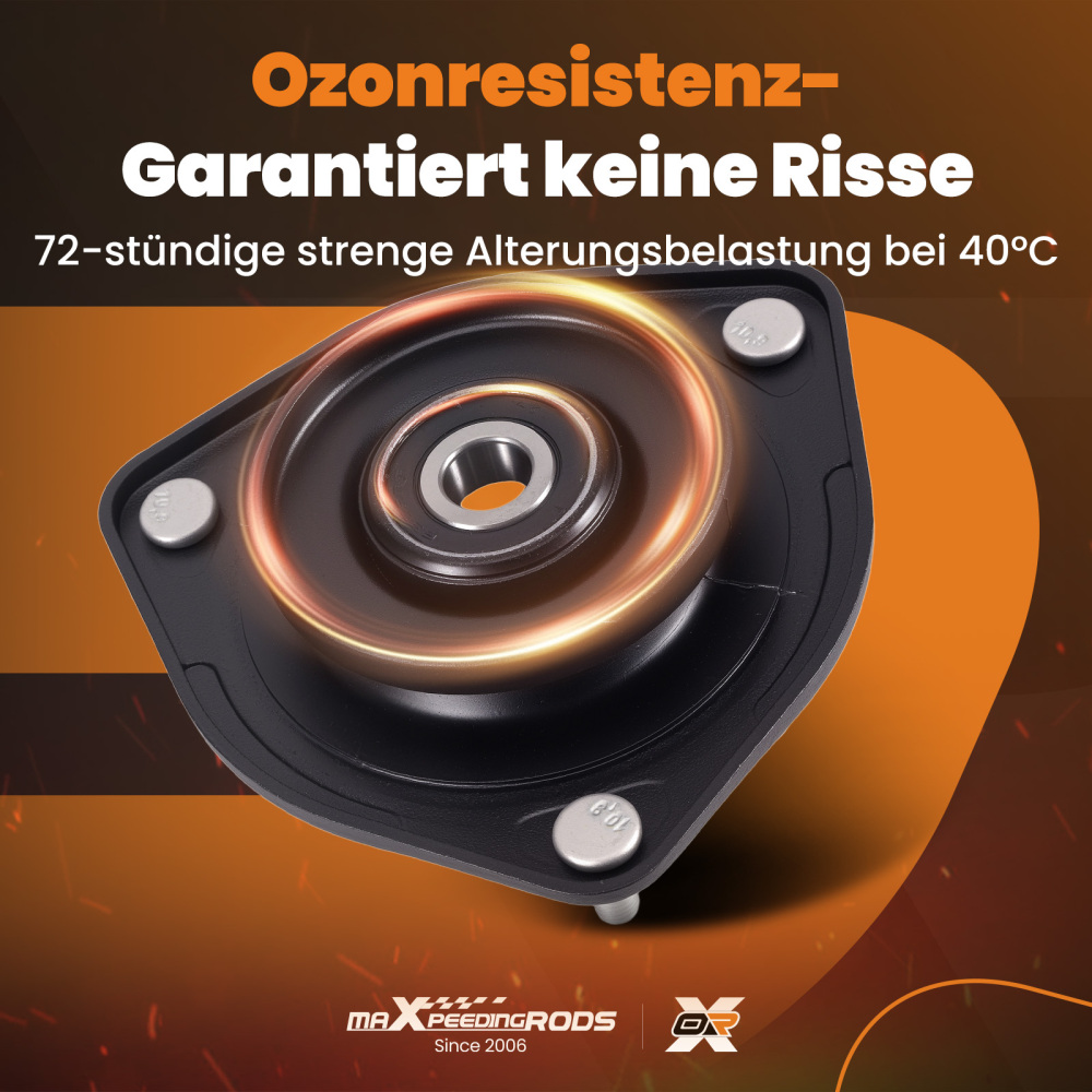 2x Delantero Soporte Amortiguador compatible para Hyundai Accent Getz 5461025000 Par