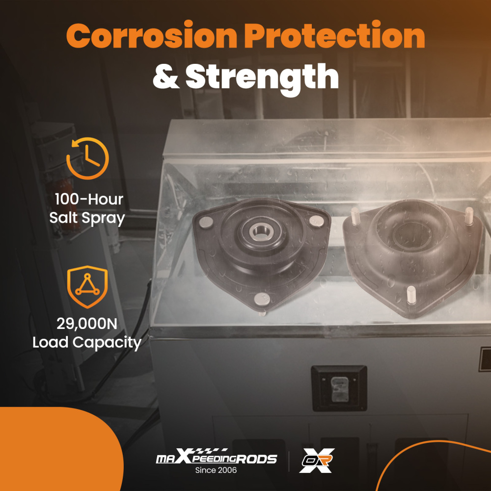 2x Supporto Ammortizzatore Anteriore compatibile per HYUNDAI ACCENT 1994-2006 5461025000