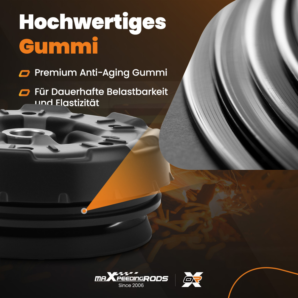 2x Cojinete De Suspensión compatible para Opel Insignia A G09 2008-2017 1.4 1.6 2.0 1.8