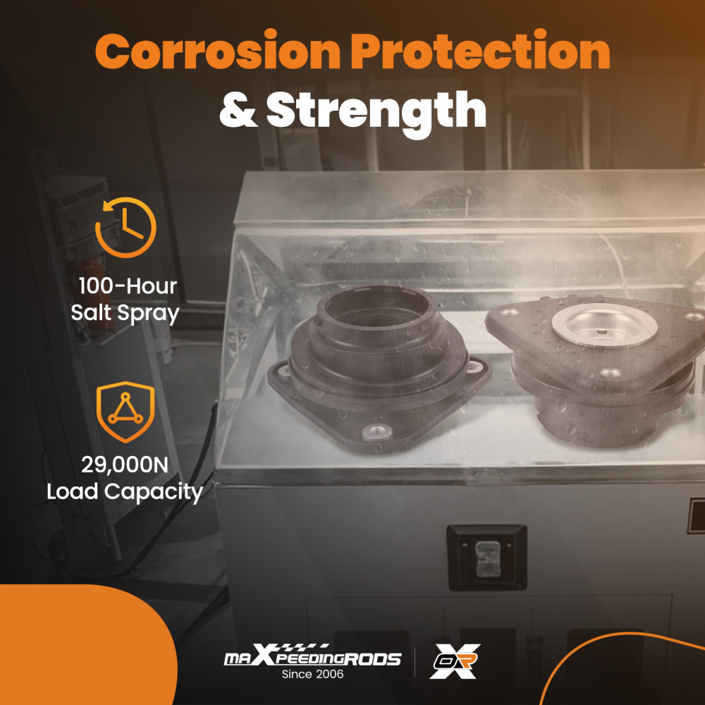 2x Cojinete Domo Delantero compatible para Ford C-max Focus compatible para Mazda 3 Bk compatible para Volvo C30 C70 S40 V50