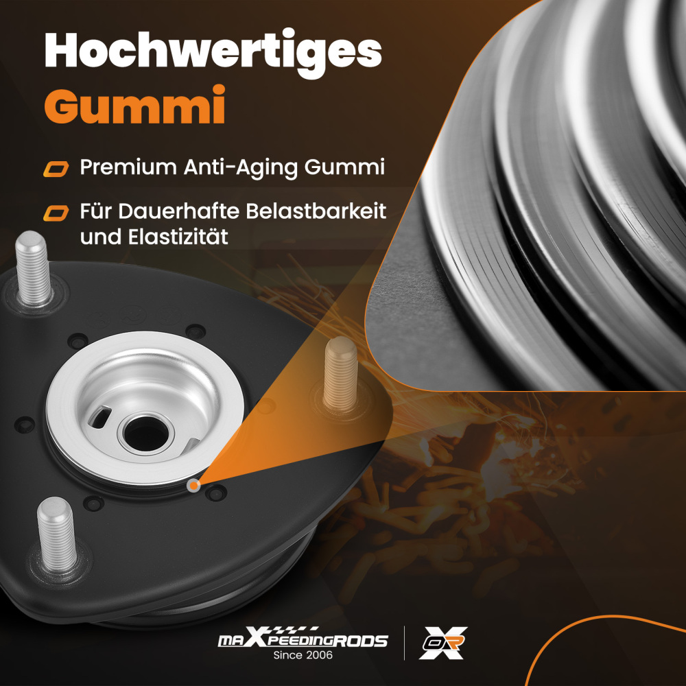 Cojinete de suspensión delantero compatible para MAZDA CX-5 (KE, GH) 6 Break GJ, GL