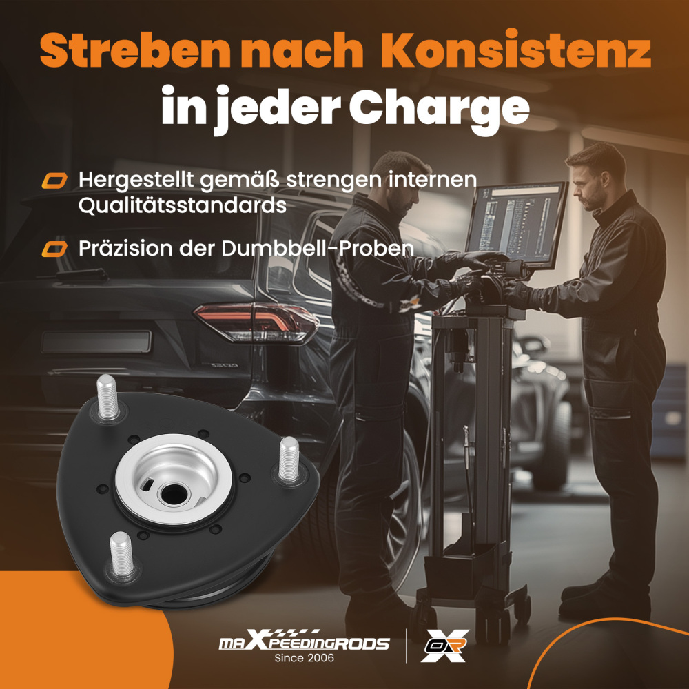 Cojinete de suspensión delantero compatible para MAZDA CX-5 (KE, GH) 6 Break GJ, GL