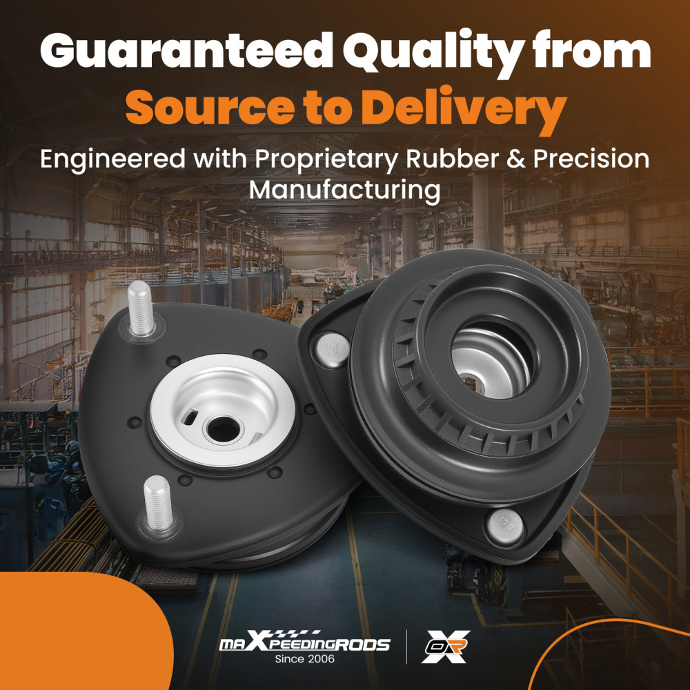 2x Cuscinetto Ammortizzatore compatibile per Mazda Cx5 Ke 6 Gj 3 Bm Anteriore