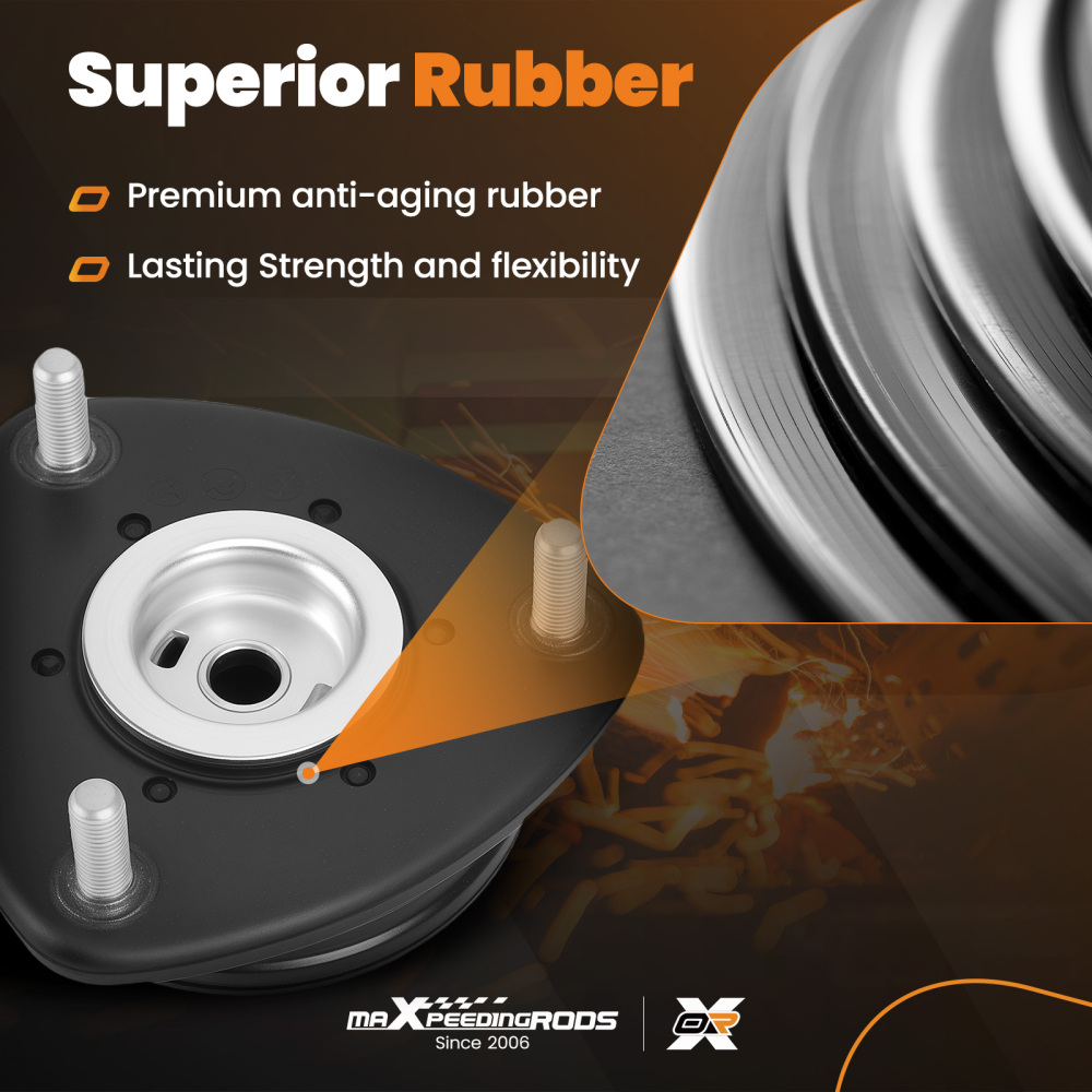 2x Cuscinetto Ammortizzatore compatibile per Mazda Cx5 Ke 6 Gj 3 Bm Anteriore