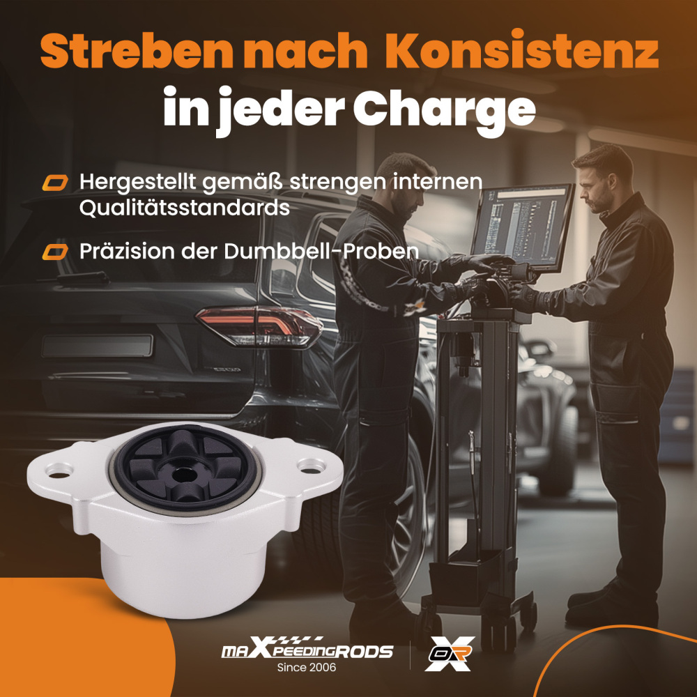 2x Cojinete Amortiguador Trasero compatible para Ford Ecosport Puma 2013-2025 8V5118A116AA