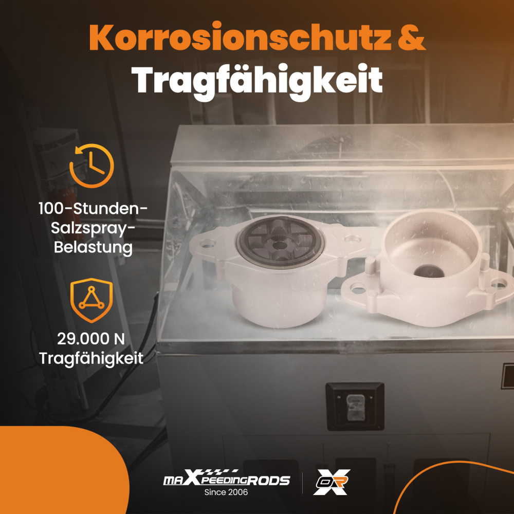 2x Cojinete Amortiguador Trasero compatible para Ford Ecosport Puma 2013-2025 8V5118A116AA