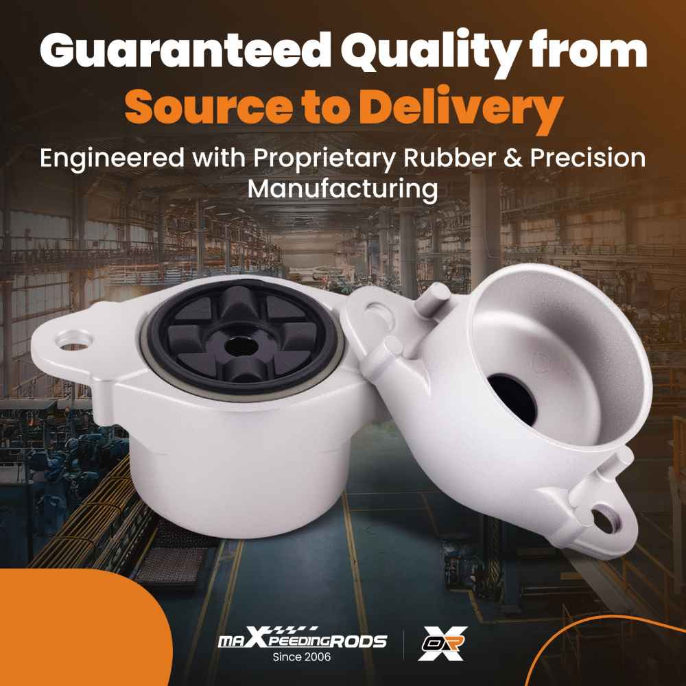 2x Support Amortisseur Arrière compatible pour Ford Fiesta 6 2008-2017 8V5118A116AA