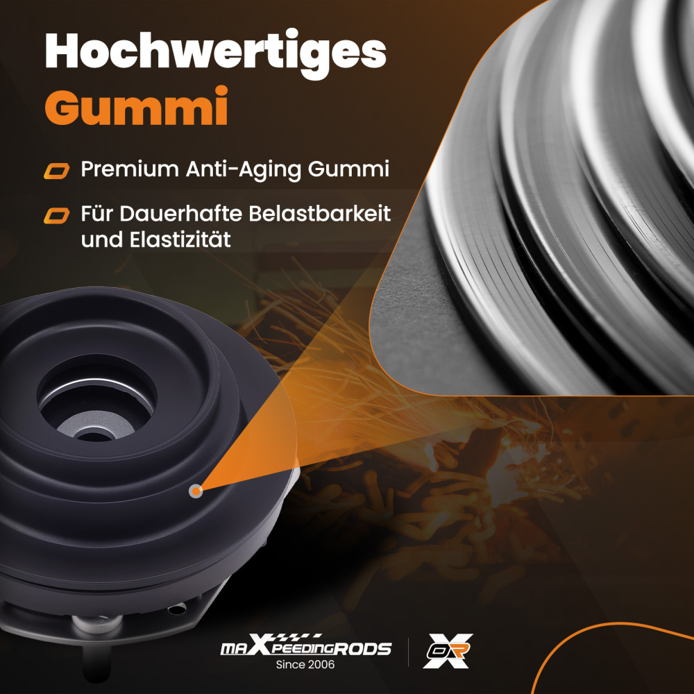 Ammortizzatore TOP Mount compatibile per Ford Fiesta VI 2008-2018 Anteriore 39922 1526778