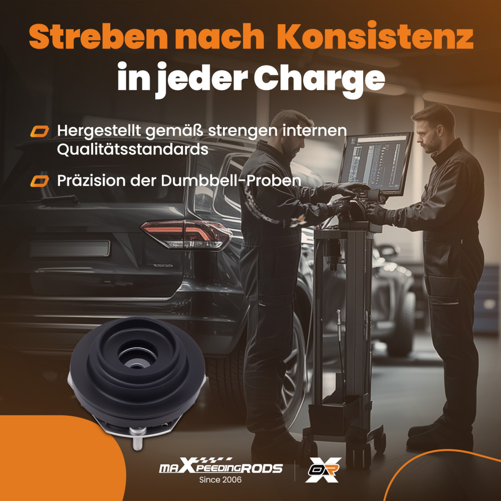 Ammortizzatore TOP Mount compatibile per Ford Fiesta VI 2008-2018 Anteriore 39922 1526778