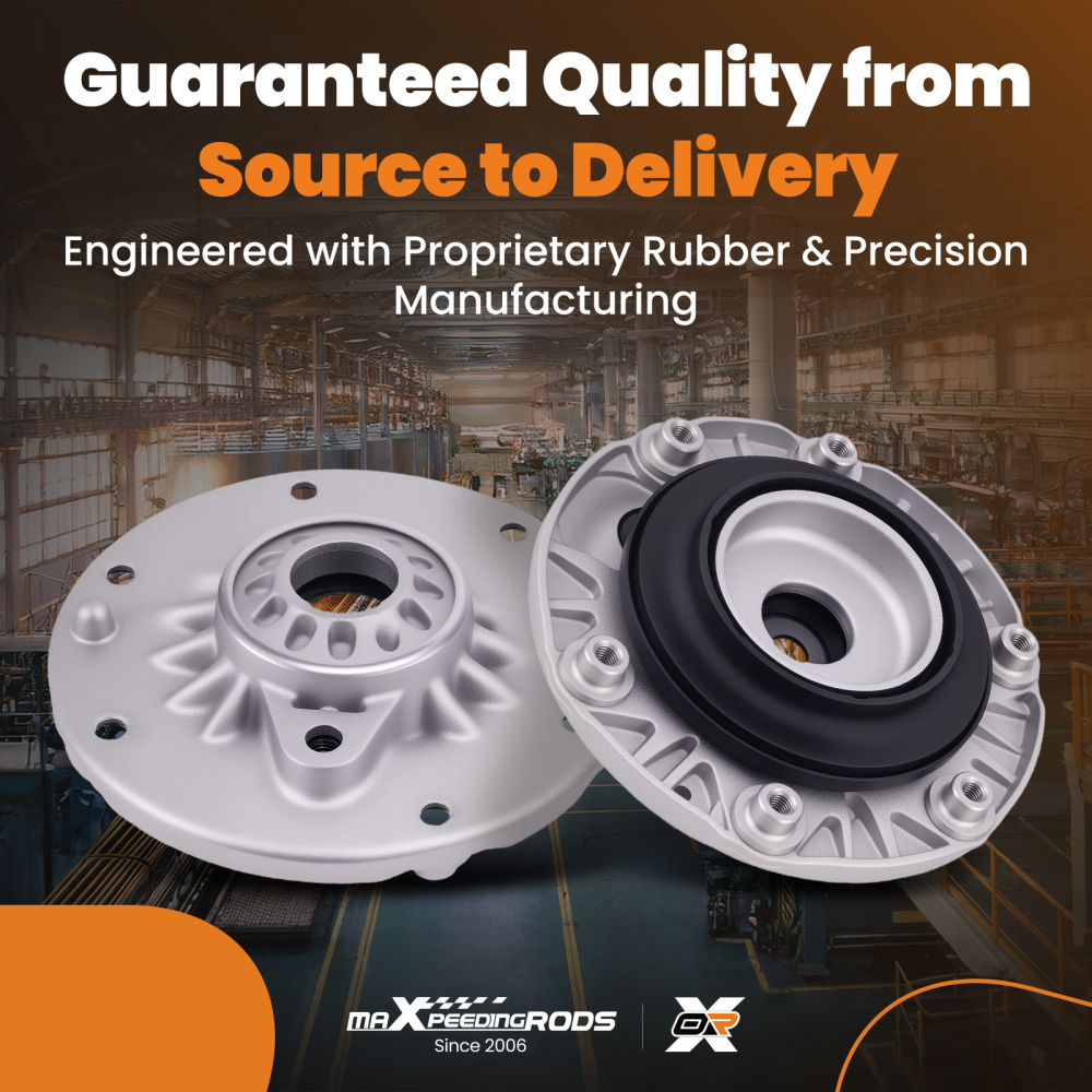 2 Cojinete Domo Delantero compatible para Bmw Serie 1 F20 F21 Serie 2 F22 F23 3 F30 F31 F34