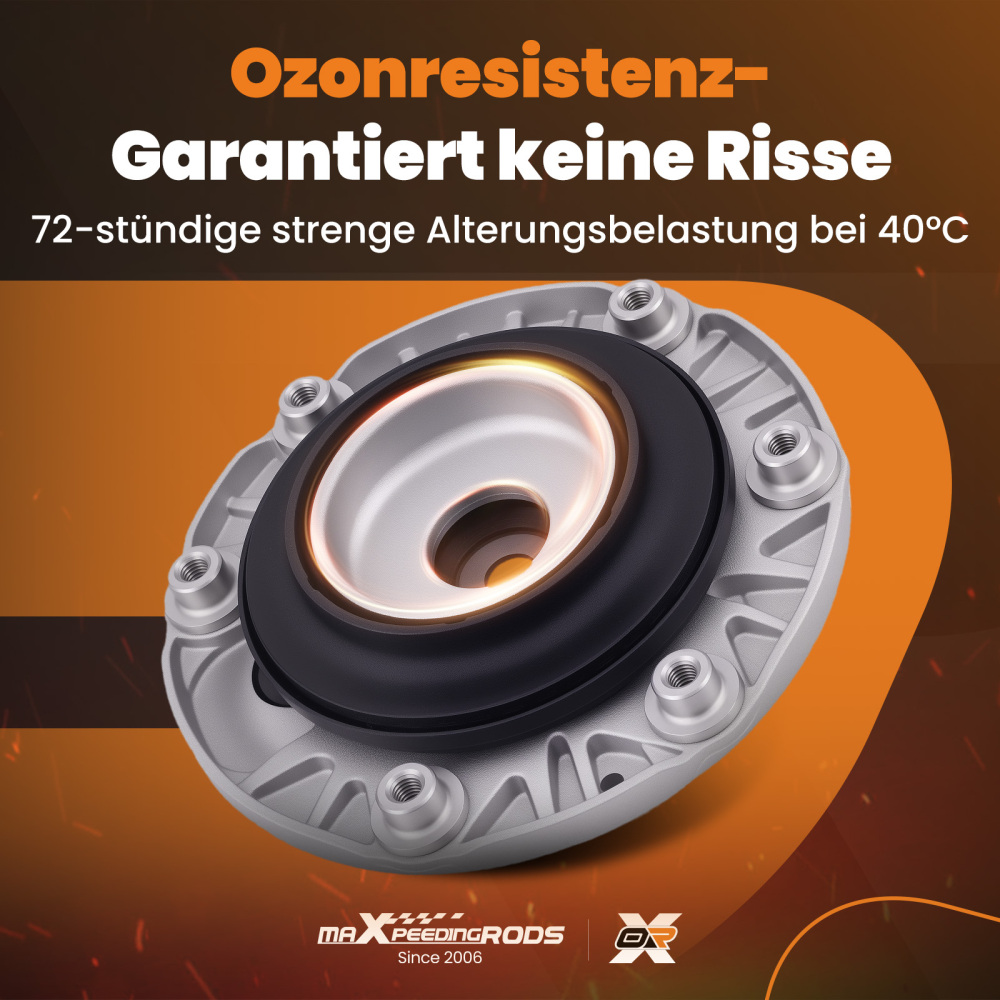 2 Cojinete Domo Delantero compatible para Bmw Serie 1 F20 F21 Serie 2 F22 F23 3 F30 F31 F34